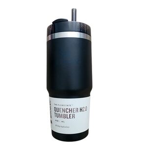 Stanley Matte Black Flowstate Quencher H2.0 Tumbler 14 oz